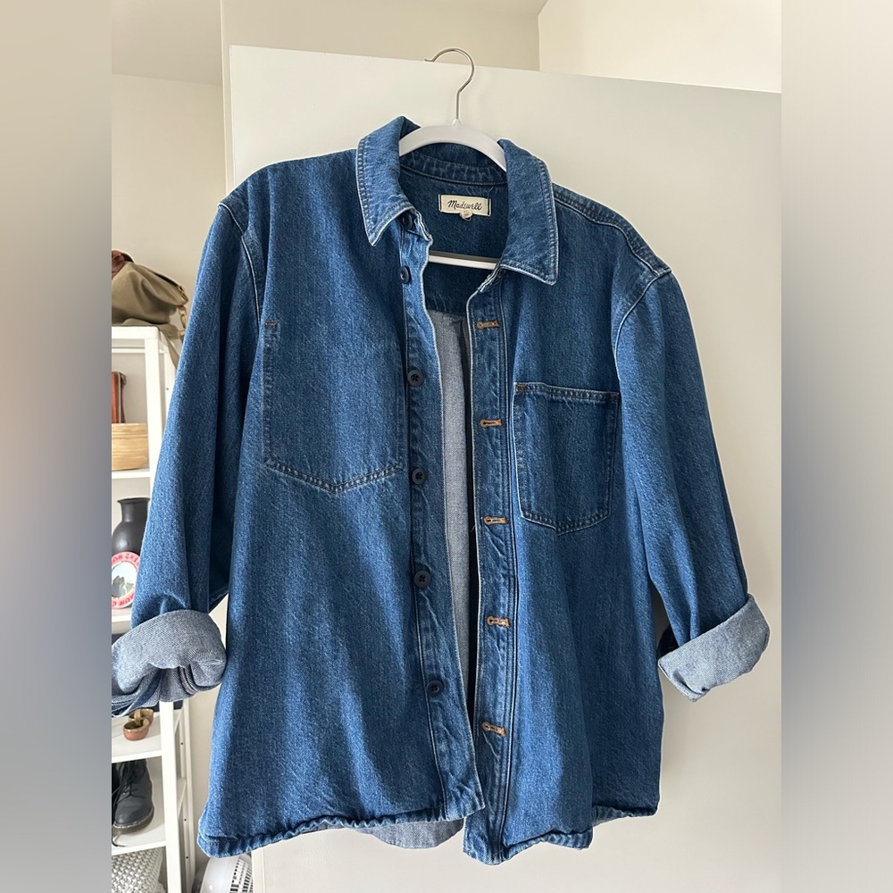 Madewell Taitley Wash Denim Jacket